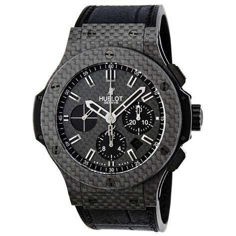 hublot big bang carbon all black|are Hublot big bang automatic.